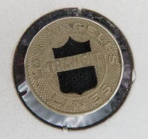 Ficha de escudo de una tarifa de transporte de líneas de tránsito de Los Ángeles - Imagen 1 de 3