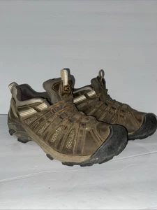 Scarpe KEEN ReGEN #ASTM F2892-18 SD35 Utility basse punta morbida marrone uomo 11,5 - Foto 1 di 6