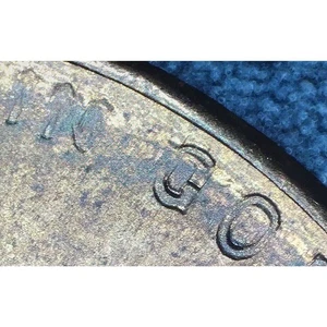 Wide AM 1989 Error FG Lincoln Memorial Cent DDO DDR GOD planchet Error Triple OG - Picture 1 of 18