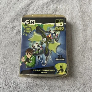 Ben 10 Alien Force XtraLife (5) Refillable Foil Birthday Balloons - Picture 1 of 3