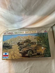 Esci Túnez British Revenge Diorama Modelo Escala 1/72 Segunda Guerra Mundial 1979 Kit De Colección - Imagen 1 de 11