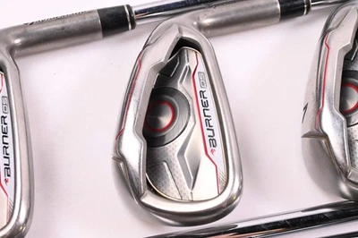 Taylormade Burner OS Irons / 5-PW+GW / Regular Flex Taylormade 85 Shafts - Image 1 of 4