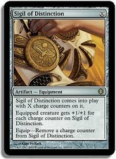 Sigil of Distinction Shards of Alara NM Artifact Rare MAGIC MTG CARD ABUGames