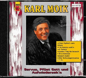  Karl Moik - Servus, Pfüat Gott und Aufwiederseh'n  CD   NEU+VERSCHWEISST! - Imagen 1 de 2