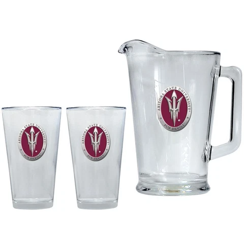 Arizona State University Pitcher and Pint Glass Set Beer Set Cover