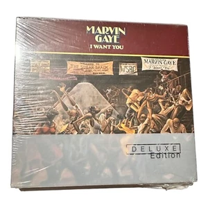 I  Want You by Marvin Gaye [Deluxe Edition] New Sealed (2 CD, 2003) 28 Tracks - Picture 1 of 9