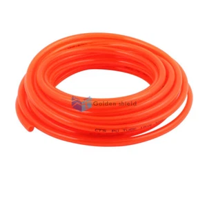 PU-Fließschlauch Druckluft Polyurethan Schlauch orange rot 10 mm x 6,5 mm 10 m Länge - Bild 1 von 3