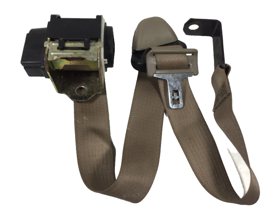 Pontiac Montana 2002-2004 cinturón de seguridad trasero derecho tercera fila lado pasajero bronceado OEM Foto 1 de 4