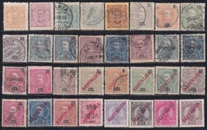F-EX50472 CABO VERDE PORTUGAL CLASSIC STAMPS LOT HIGHT VALUE. - Picture 1 of 3