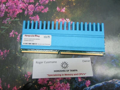 Komputerbay 2GB DDR2 800MHz PC2-6400 DDR2 800 DIMM RAM (heatsink) - Image 1 of 2