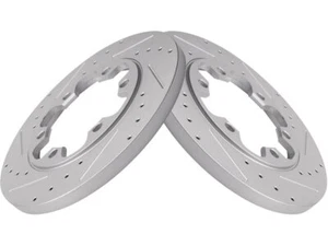 TRQ 34ZY15F Rear Brake Rotor Set Fits 2015-2022 Ford Transit-350 HD - Picture 1 of 1