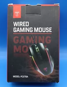 Ratón Gaming con Cable con Botones Programables, Sensor Óptico, Retroiluminación LED - Imagen 1 de 9