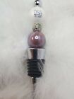  Wine Stopper Grape Marble Bead Stylish Beautiful Rubber Fit THIS MIGHT BE WINE