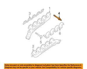 CHRYSLER OEM 03-06 Ram 1500 Exhaust System Manifold-Manifold Stud 6036608AA - Picture 1 of 2