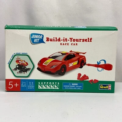 Revell Build-it-Yourself  Steam Kit Red Race Car Kit  Ages 5 +  New - Image 1 of 4