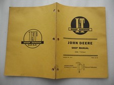 1956 I&T JOHN DEERE TRACTOR SHOP MANUAL BOOK MODEL 70 DIESEL FREE SHIP JD8 IT US