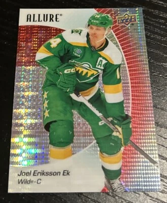 2023-24 Upper Deck Allure Joel Eriksson Red Rainbow  - Image 1 of 2