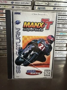 SEGA Saturn 1997 Manx TT Super Bike CIB COMPLETE IN BOX - Picture 1 of 9