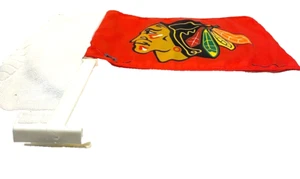 Chicago Blackhawks NHL 11x14 Window Mount 2-Sided Car Flag - Picture 1 of 7