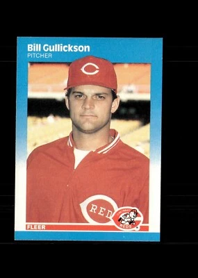 1987 Fleer - Bill Gullickson #203 - Image 1 of 2