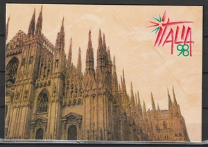 MILAN 1998 Expo ITALIE Filatelia - Petit carnet de 6 Vignettes N.D. gommées - - Imagen 1 de 2