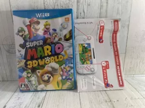 Wii U Super Mario 3D World - Japanese Version - USED Game - Picture 1 of 12