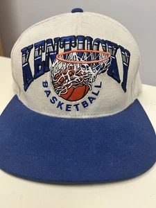 NEW Vintage 90's Kentucky Wildcats NCAA Basketball Baseball Hat Cap Starter - Picture 1 of 8