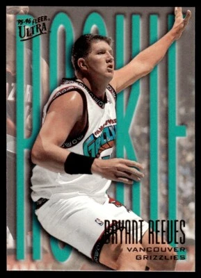 1995-96 Fleer Ultra Bryant Reeves Rookie Vancouver Grizzlies #284 - Image 1 of 2