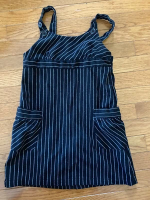 Jersey Cherokee negro para niña con rayas blancas talla S 6/6X Foto 1 de 2