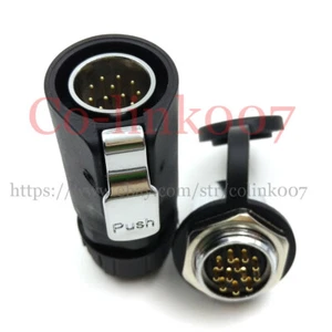 Conector XHP20 12 pines IP67, 5A mamparo aviación eléctrico enchufe industrial automático - Imagen 1 de 7