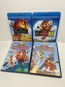 Il Re Leone 2 il regno di Simba e 3 Hakuna Matata blu-ray + 2 dvd Timon e Pumba - Foto 1 di 24