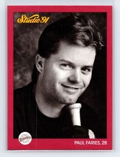 1991 Studio Paul Faries #243   RC, UER  San Diego Padres