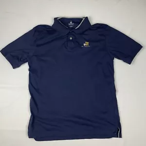 Disney Parks Navy Medium Blue Mens 2015 Mickey Mouse Walt Disney World Polo - Picture 1 of 11