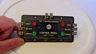 O Scale Vintage Marx #511 Electric Switch Control Panel - Image 1 of 3