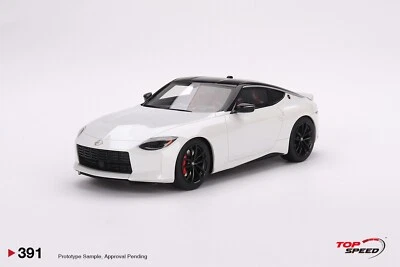 NISSAN Z PERFORMANCE 2023 EVEREST WHITE LHD - TOPSPEED TS0391 1/18 - Image 1 of 4