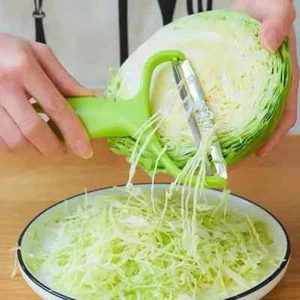 Stainless Steel Fruit Vegetable Peeler Shredder Slicer (Green) - Picture 1 of 9