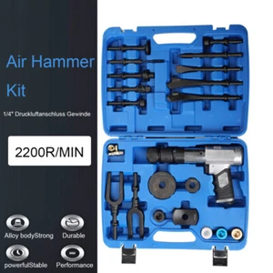 Bohrhammer & Meißel Bit Set Mauerwerk Beton Fliesen Druckluft Hammer Halter - Bild 1 von 10