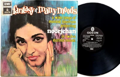 Noor Jehan – Fantasy Of Many Moods Vinyl LP Pakistan EMI/Odeon LKDA-5024 - Image 1 of 3