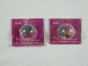 (2) K & B 4530 RC GLOW PLUGS MAX 1.5V SHORT REACH .19-.61 ENGINES - Picture 1 of 12
