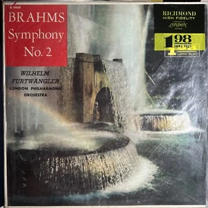 Brahms - Symphony No. 2 • Furtwangler SEALED IMPORT RARE UK PRESSING Vinyl Bach - Picture 1 of 24