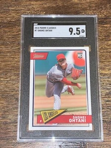 2018 PANINI CLASSICS SHOHEI OHTANI #7 RC ROOKIE GRADED SGC 9.5 MINT+ - Picture 1 of 2