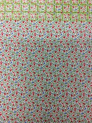 Makower 001 Blumen Nelke 100% Baumwollstoff