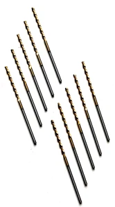 1/16" PARABOLIC TIN COATED HSS JOBBERS LENGTH DRILLS - NACHI 517P - PACK OF 10 - Picture 1 of 8