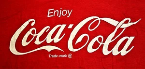Vintage Enjoy Coke Flasche Coca-Cola Soda Promo T-Shirt Neu aus altem Lagerbestand neu Gr. M 2000 - Bild 1 von 2
