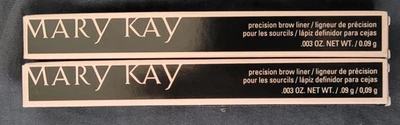 Mary Kay Precision Brow Liner Brunette 127613 New Eyebrow Pencil .003oz Lot Of 2 - Image 1 of 4