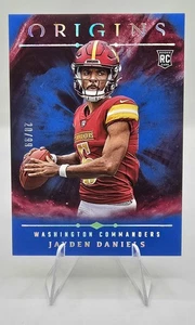 2024 Panini Origins Jayden Daniels RC Blue Parallel SP 20/99 - Picture 1 of 3