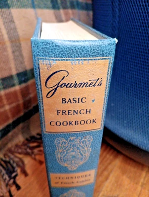 Vintage 1960s Gourmet's Basic French Cookbook by Louis Diat Hardcover Book - Image 1 of 4