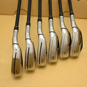 TaylorMade M4 Iron Set 5-9,Pw 6pc Flex Stiff FUBUKI TM6 Graphite - Picture 1 of 8