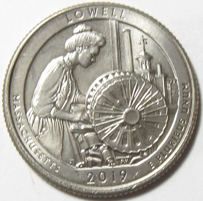 2019-P Lowell Nat Park ATB Quarter - UNCIRCULATED - #11115-32 - Image 1 of 2