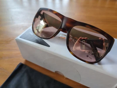 Gafas de sol POC Want Bike, marrón tortuga, WANT7012, espejo plateado, CAJA ABIERTA Foto 1 de 4